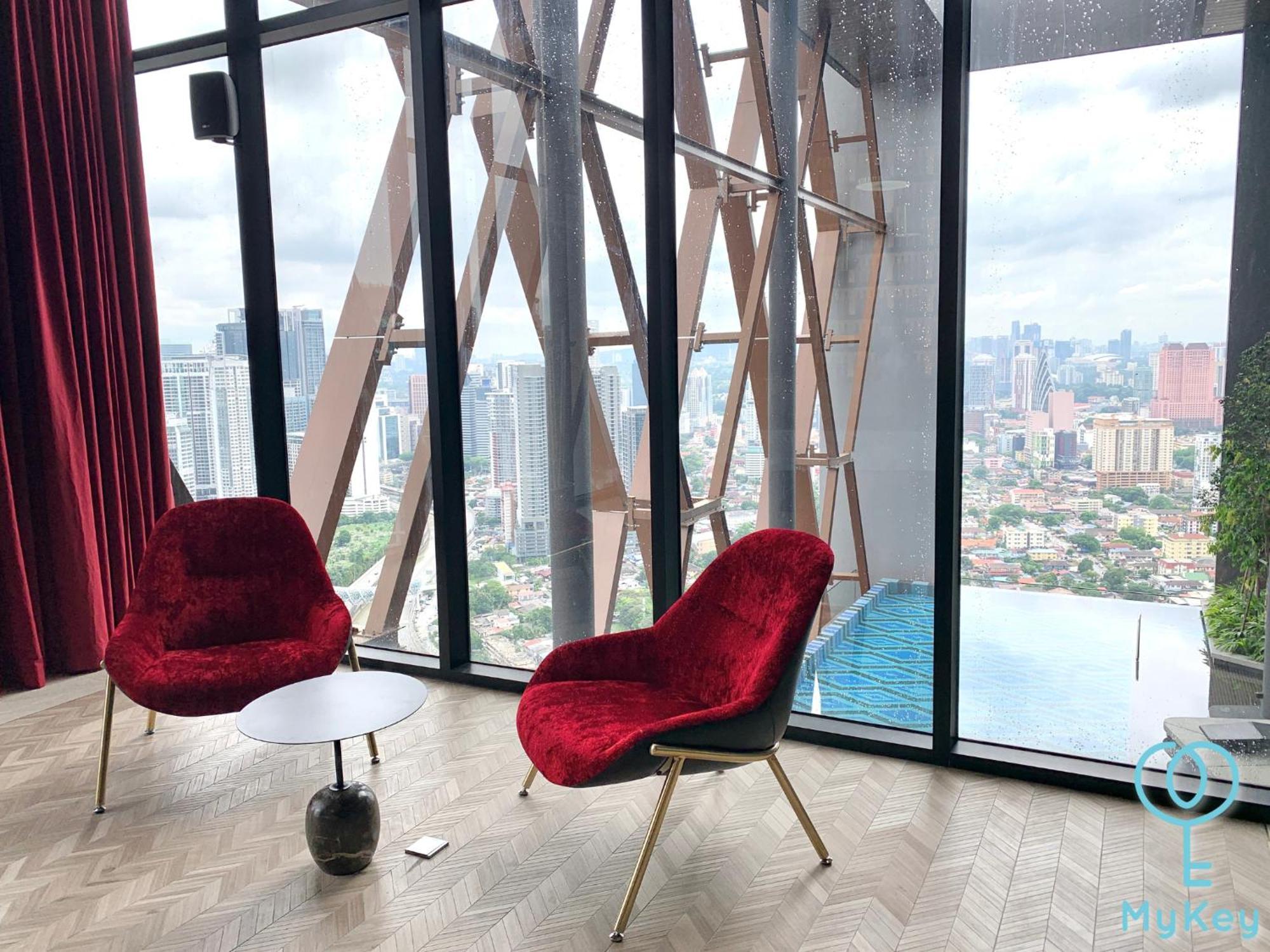 Scarletz Suites By Mykey クアラルンプール エクステリア 写真 Sky Pool