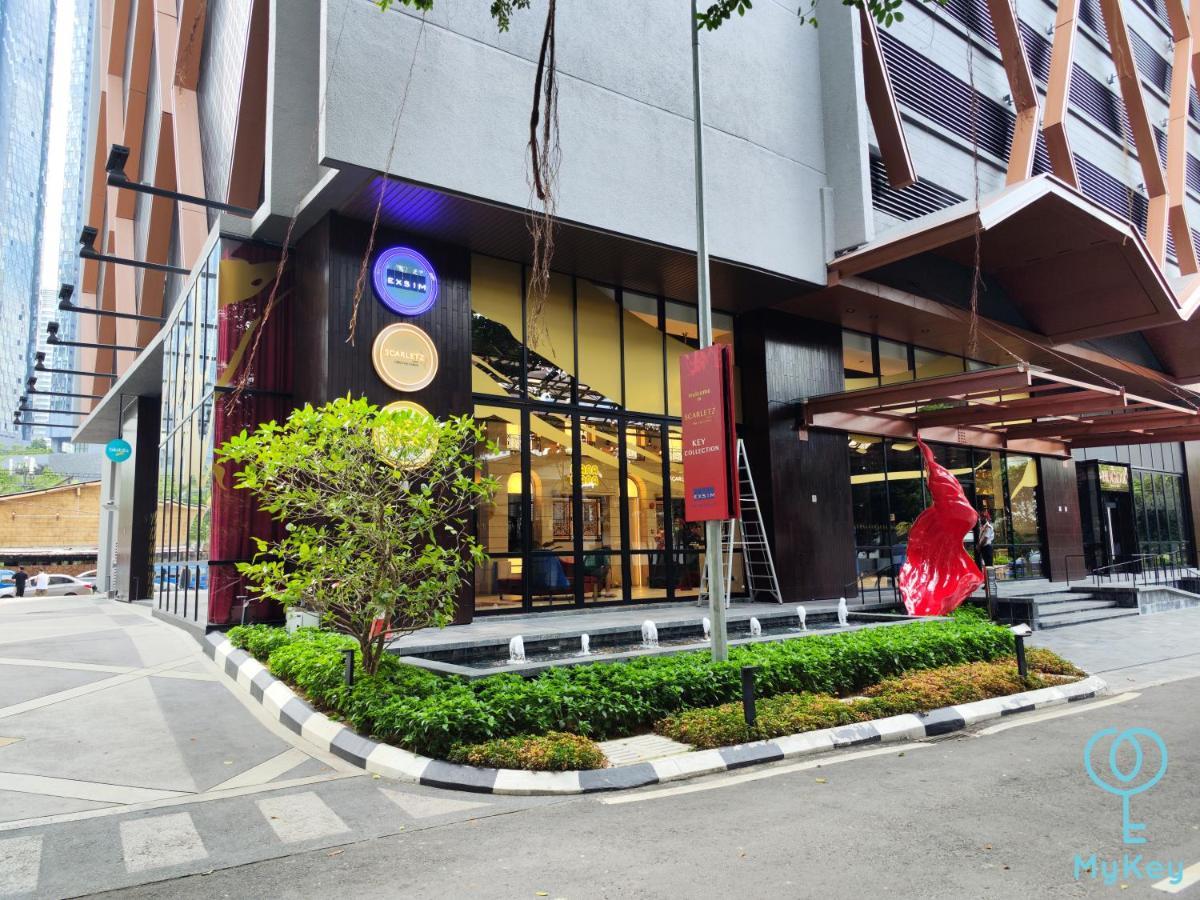 Scarletz Suites By Mykey クアラルンプール エクステリア 写真 The hotel's entrance
