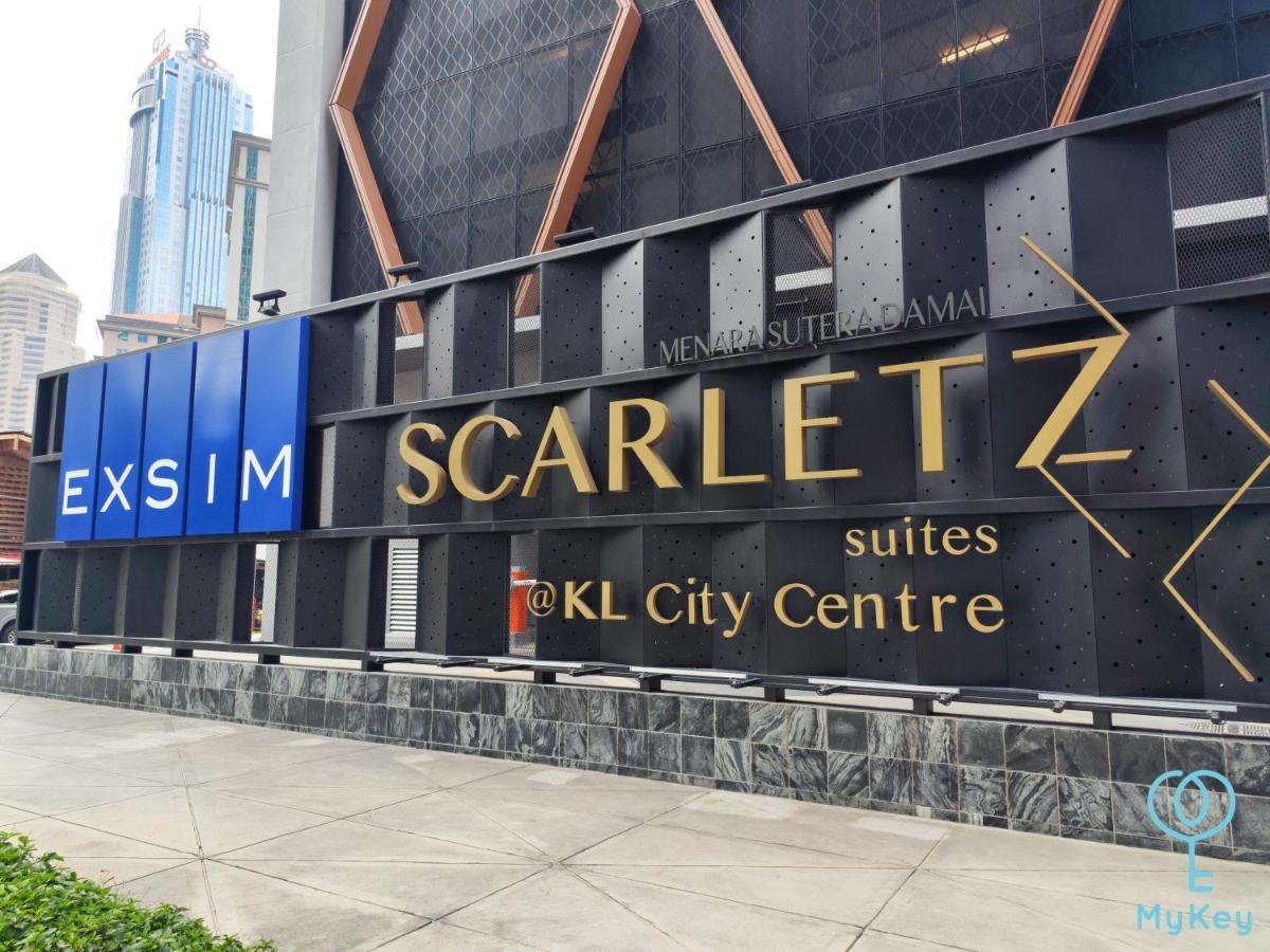 Scarletz Suites By Mykey クアラルンプール エクステリア 写真 The entrance of the suites